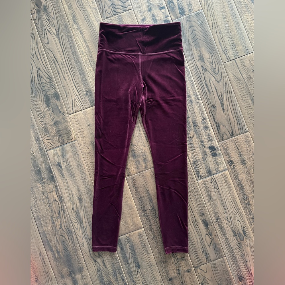 Athleta Velour Leggings